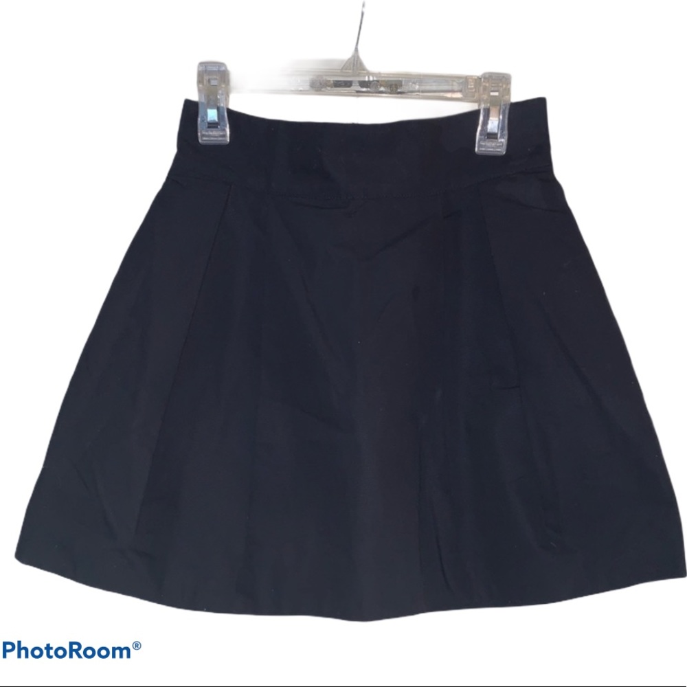 H&M Black Pleated High Waisted Skirt *NWT*